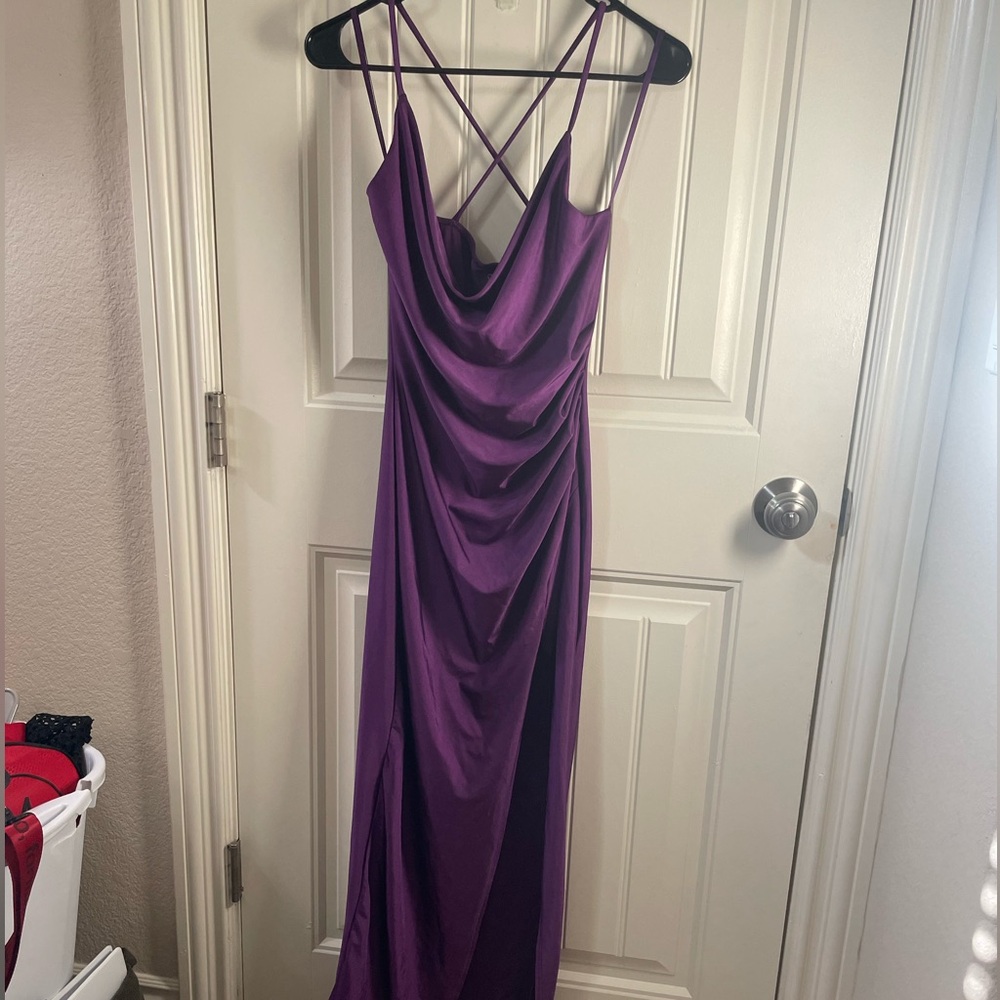 Windsor ; Purple ; Woman's Medium ; Midi Maxi